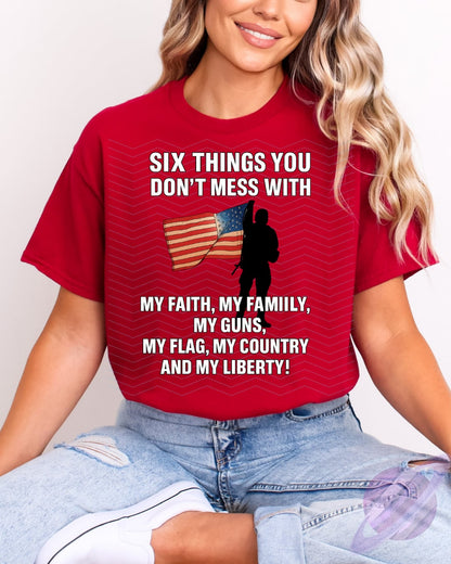 6 THINGS TEE