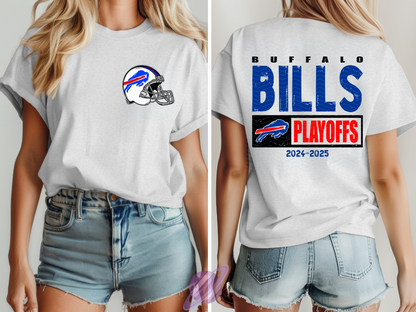 PLAYOFF BUFF - POCKET PRINT DOUBLE SIDED TEE