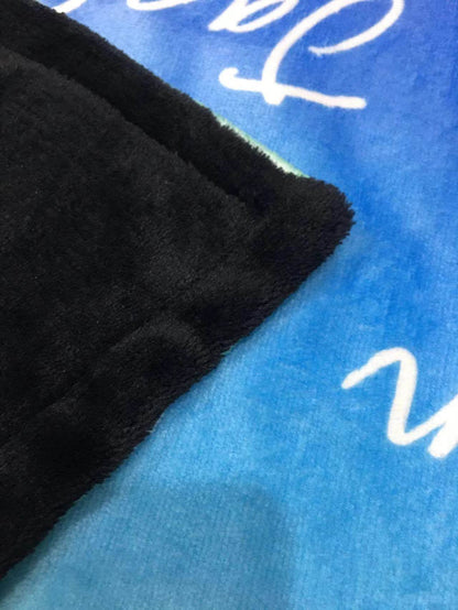 CUSTOM NAME/SPORT BLANKET-PREORDER CLOSING 9/25