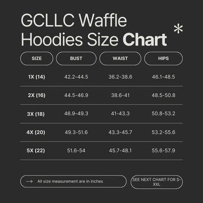 COFFEE SPOOKY - CUSTOM WAFFLE HOODIES PREORDER CLOSING 9/30