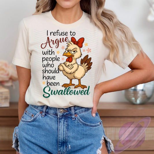 REFUSE TO ARGUE TEE