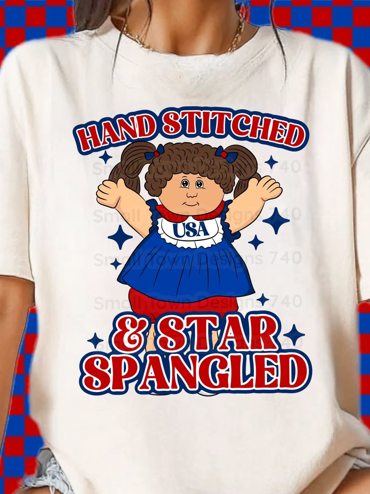 HAND STITCHED TEE