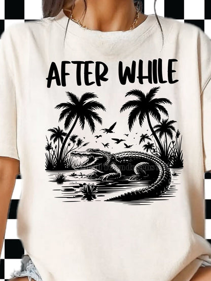 AFTER WHILE TEE
