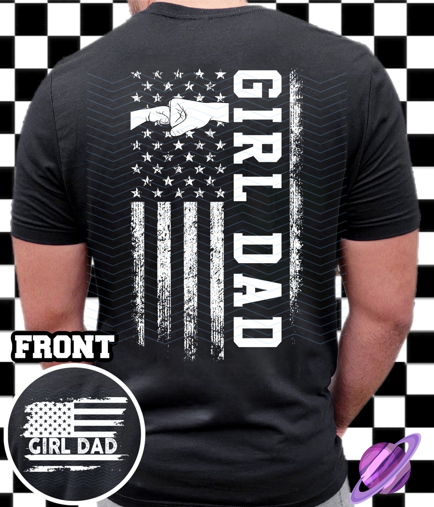 GIRL DAD TEE