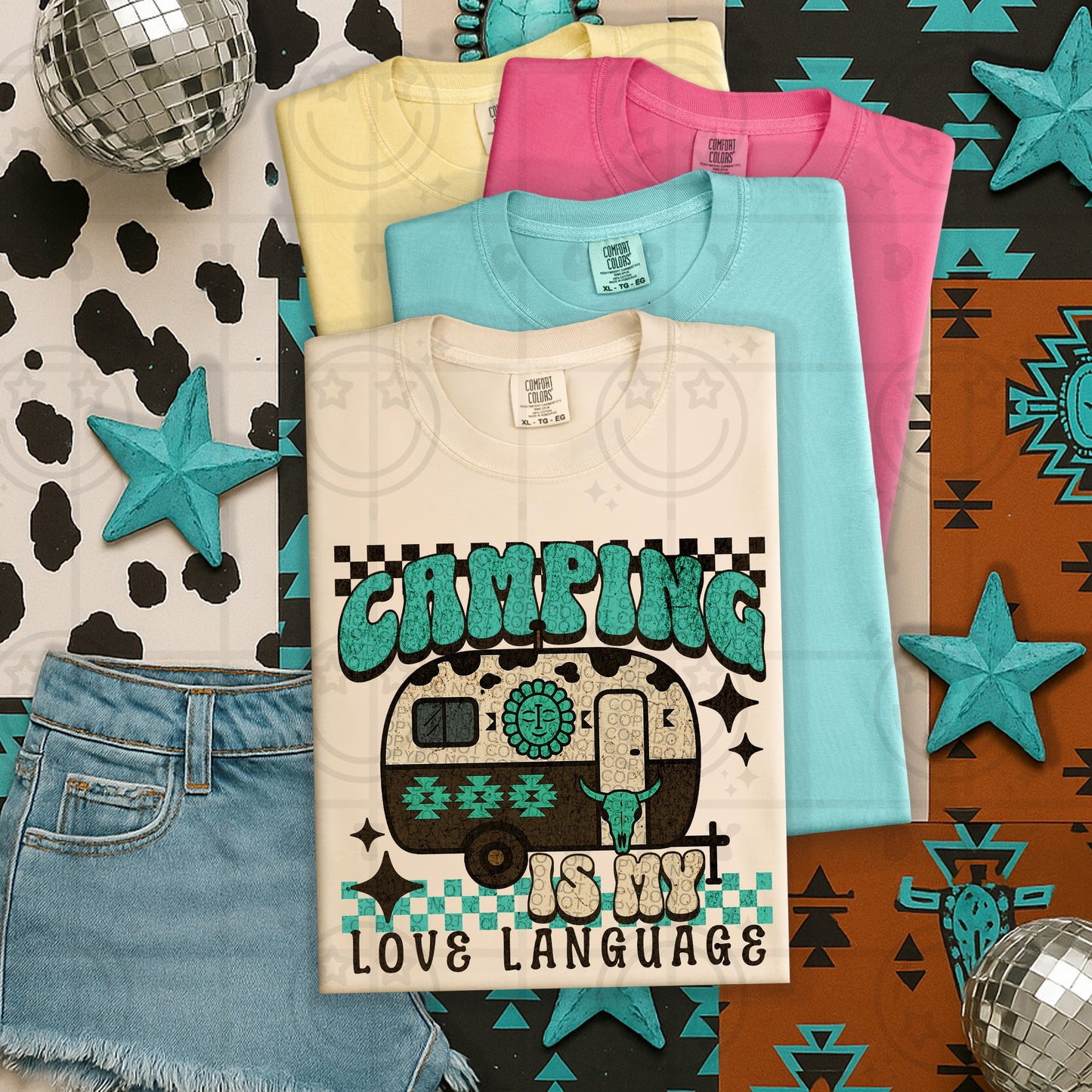 CAMPING IS MY LOVE LANGUAGE TEE