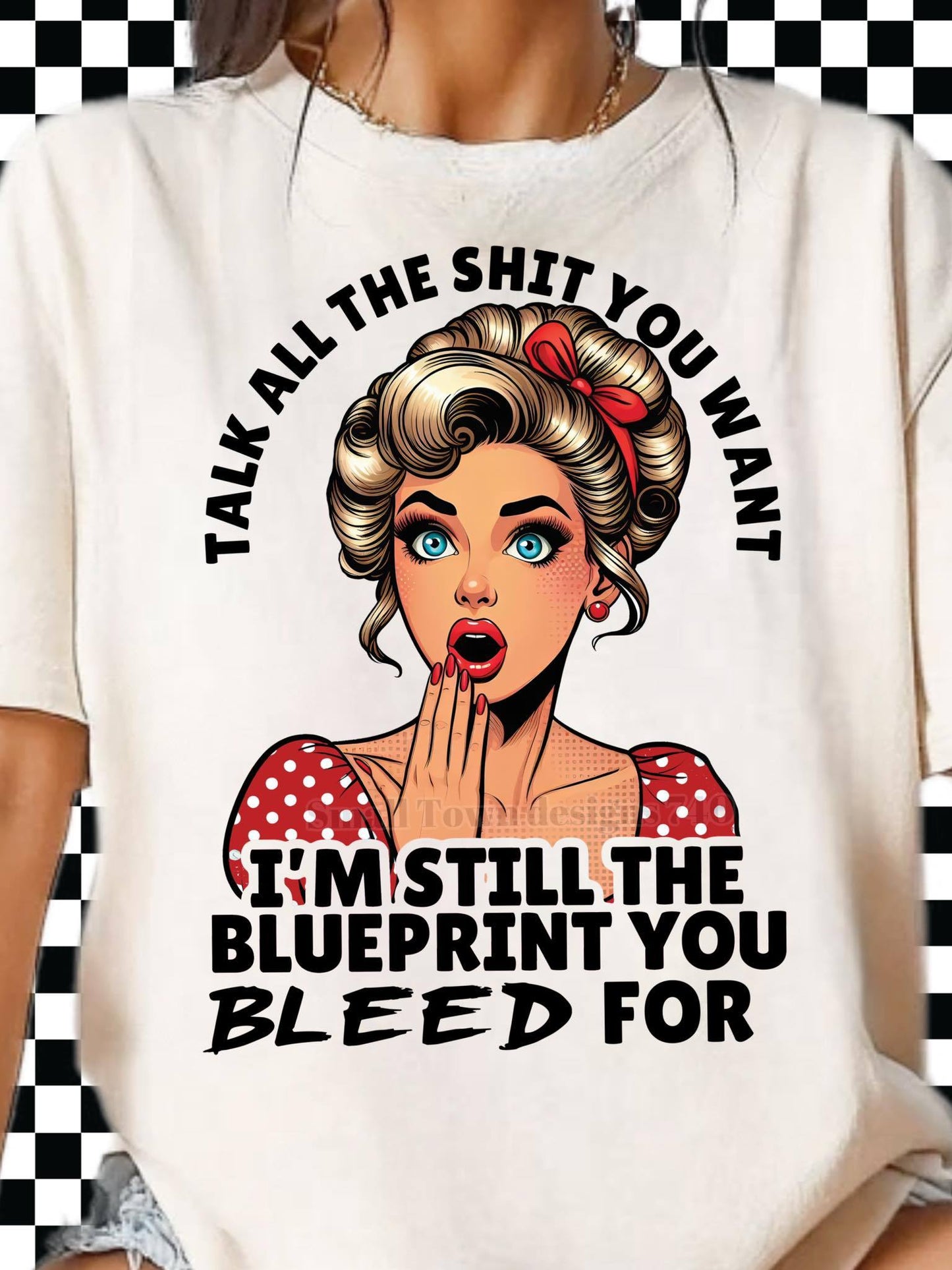 BLUEPRINT BLEED TEE