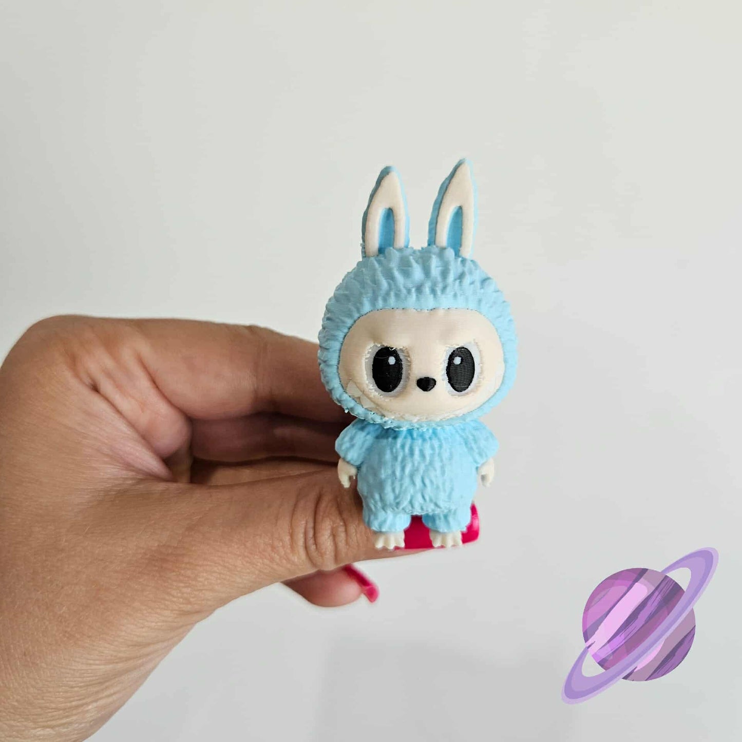 BLUE LABU-3D PRINTED STRAW BUDDY