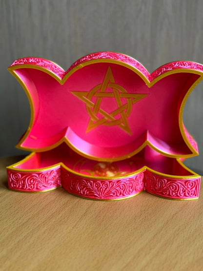 PENTACLE TRINKET DISH HOLDER-3D PRINTED