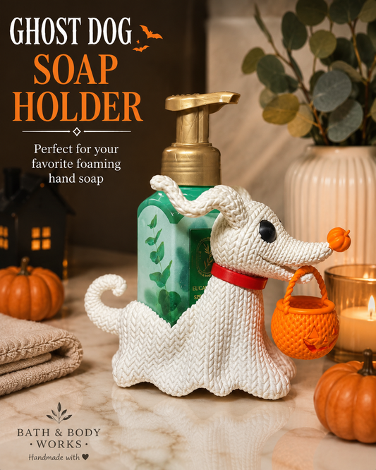 GHOST DOG BBW SOAP HOLDER- 3D PRINTED