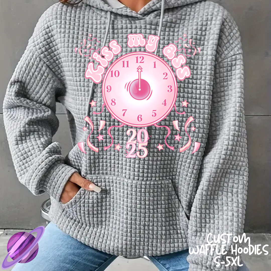 KISS MY ASS 2025 - CUSTOM WAFFLE HOODIES PREORDER CLOSING 11/19