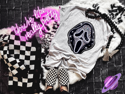 BLING SCARY UNISEX TEE ADULTS/KIDS