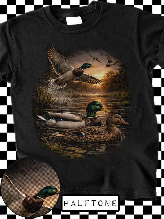 DUCK HALFTONE TEE