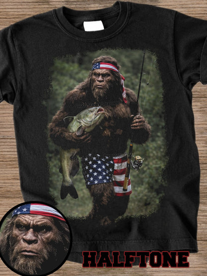 BIG FOOT HALF TONE TEE