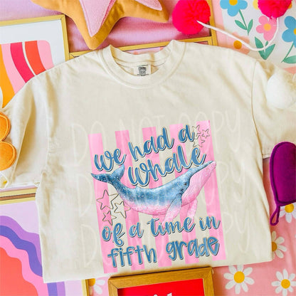 WHALE OF A TIME TEE
