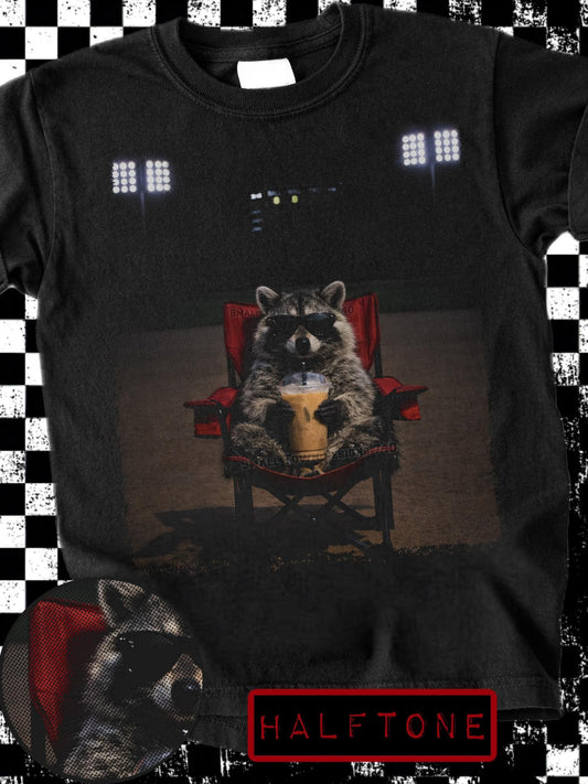 HALFTONE COFFEE ANIMAL  TEE