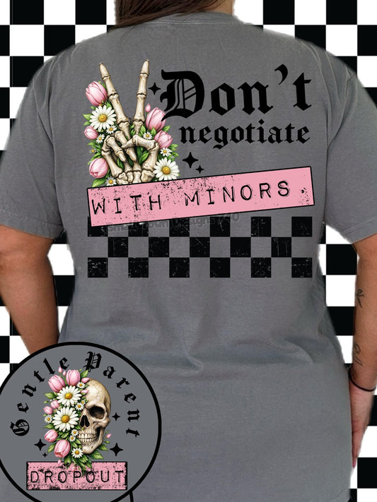 GENTLE PARENT DROPOUT DOUBLE SIDED TEE