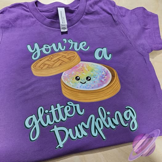 GLITER DUMPLING TEE