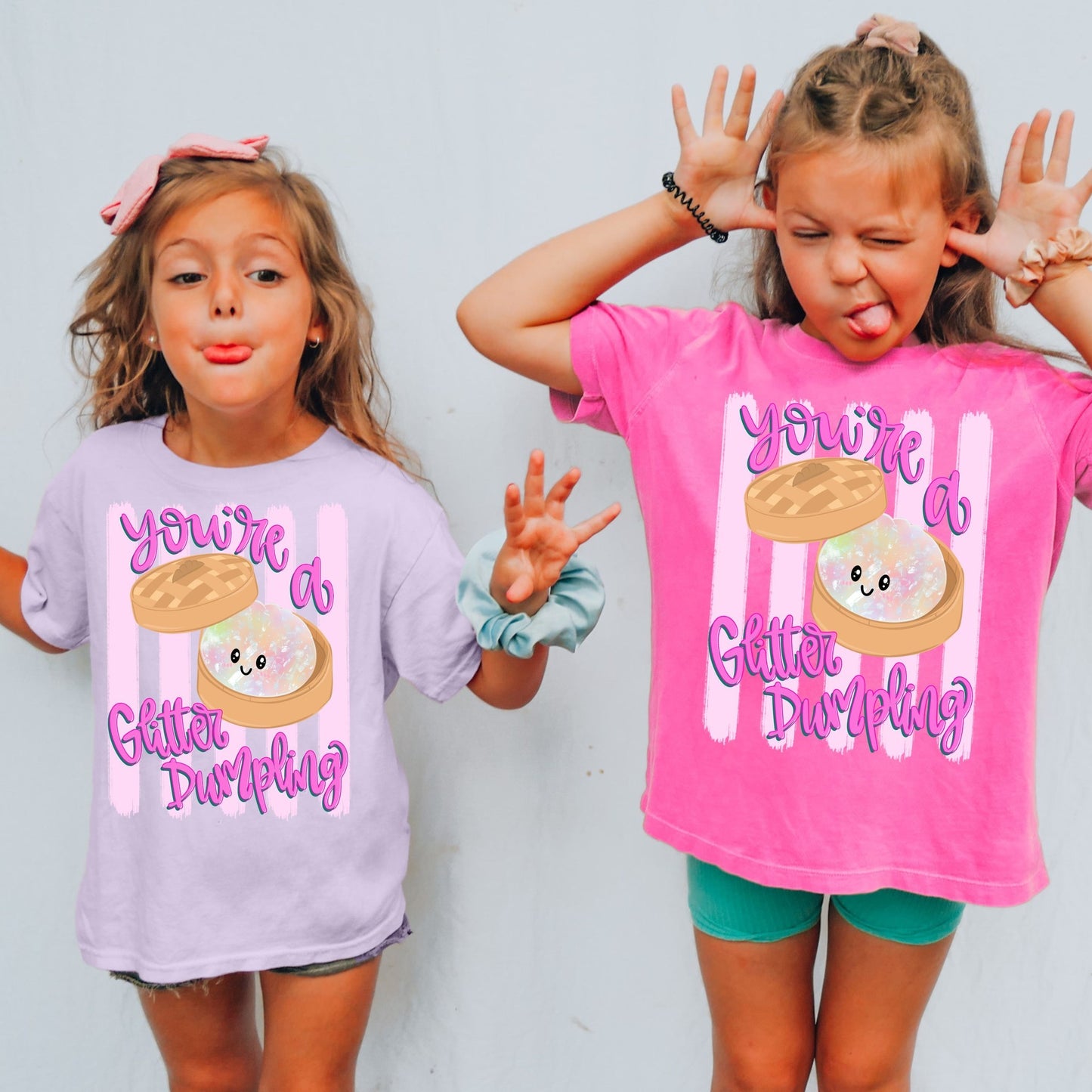 GLITTER DUMPLING TEE