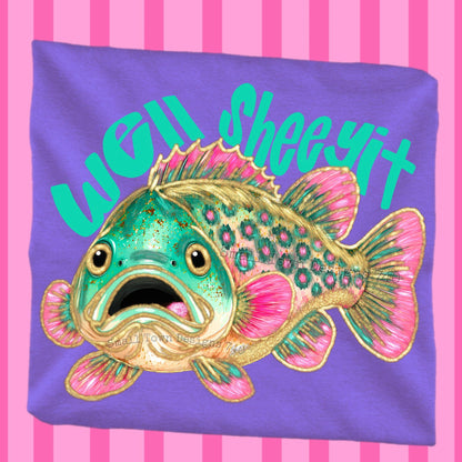 WELL SHHH WITH WORDS TEE