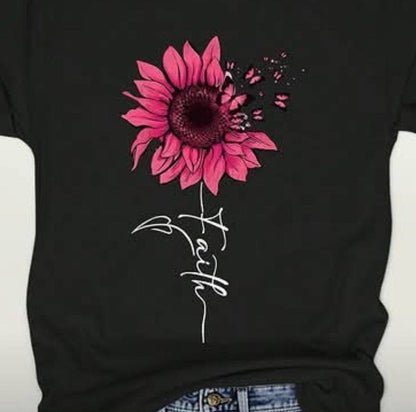Faith Floral Tee