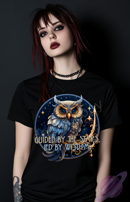 GUIDED BY THE STARTS LED BY WISDOM TEE