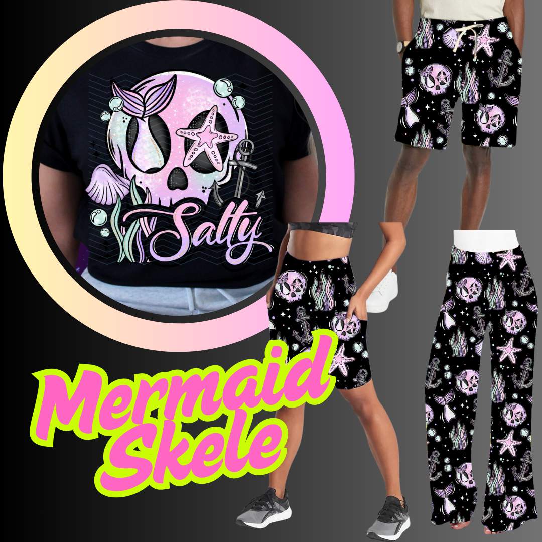 Mermaid Skele TEE