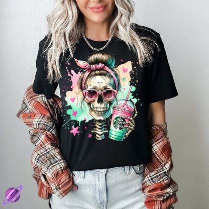 OMBRE FRAPPE SKELE TEE