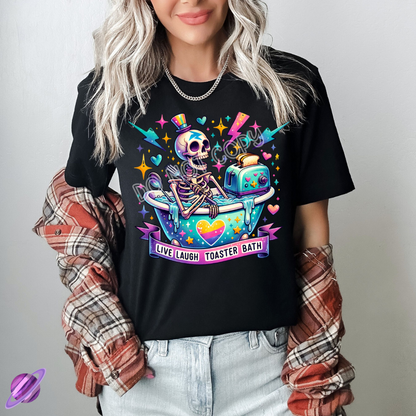 TOASTER BATH SKELE TEE