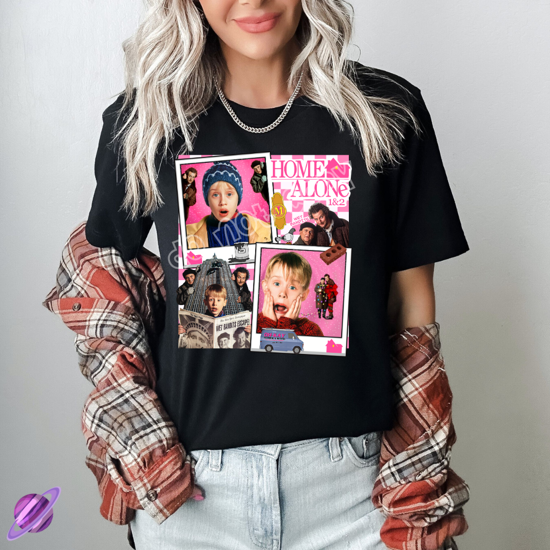 HOME PINK TEE
