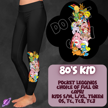 80's KID- 4 STYLES OF BOTTOMS-PREORDER CLOSING 1/21