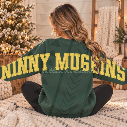 NINNY BIG BACK DOUBLE SIDED SWEATSHIRT