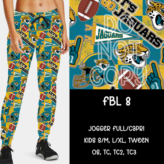 FBL8 - FBL BOTTOMS - JOGGER /CAPRI PREORDER CLOSING 9/10