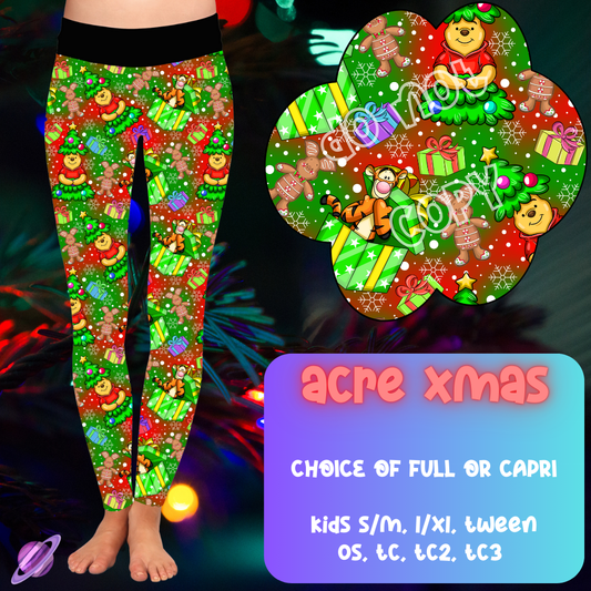 ACRE XMAS - CHRISTMAS RUN - LEGGING/CAPRI PREORDER CLOSING 9/29