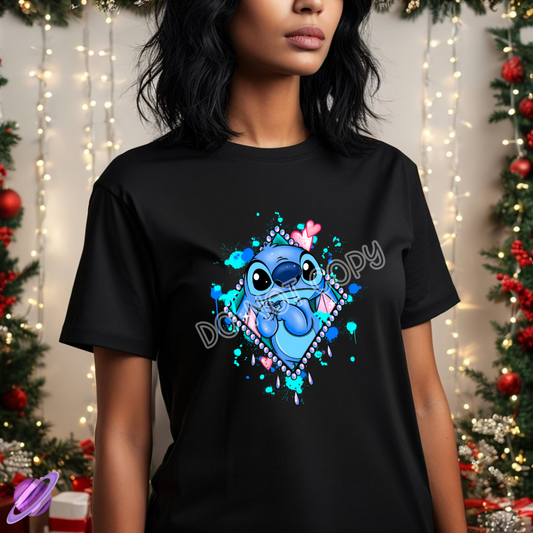 ALIEN DIAMOND TEE -B98