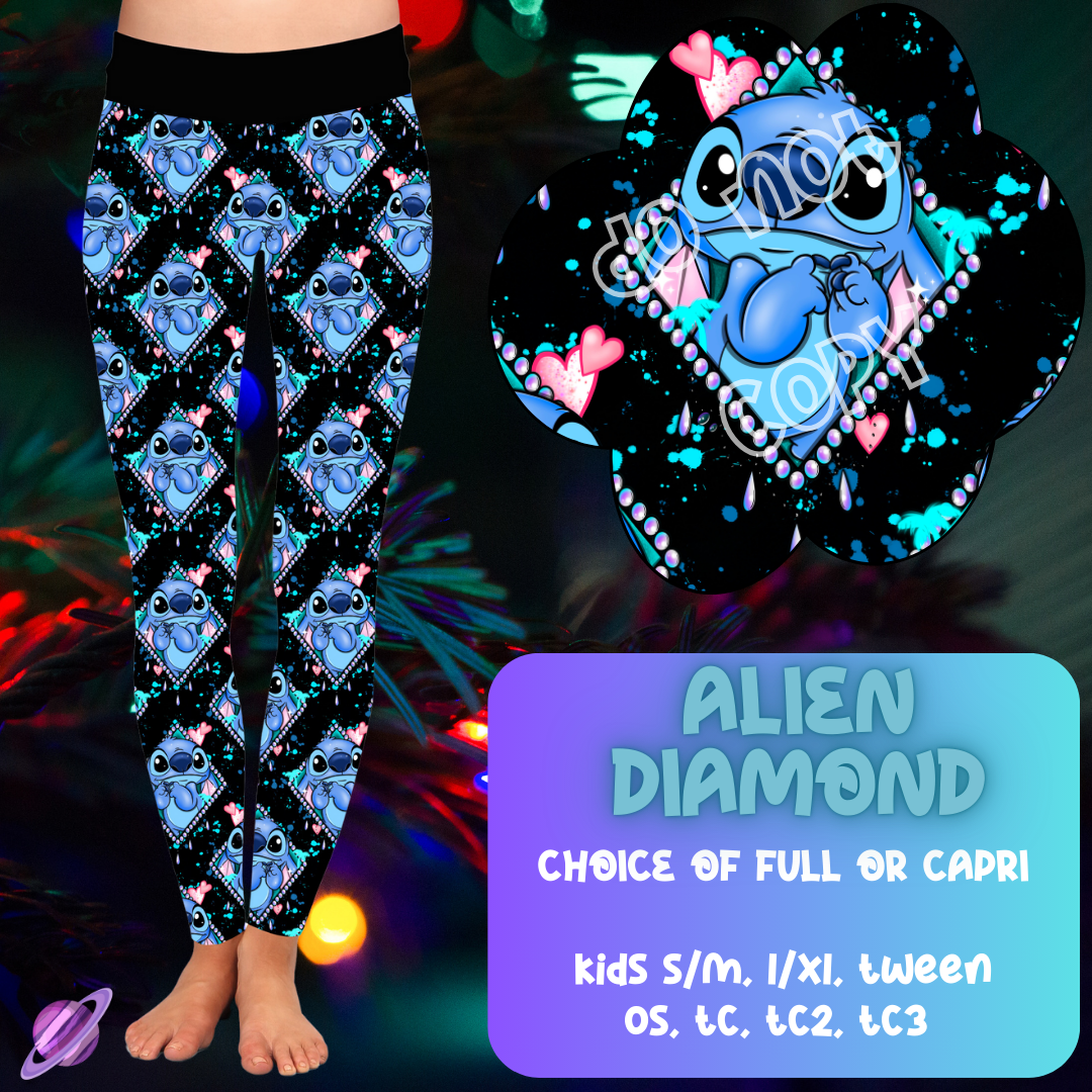 ALIEN DIAMOND - B98 - LEGGING/CAPRI PREORDER CLOSING 9/22