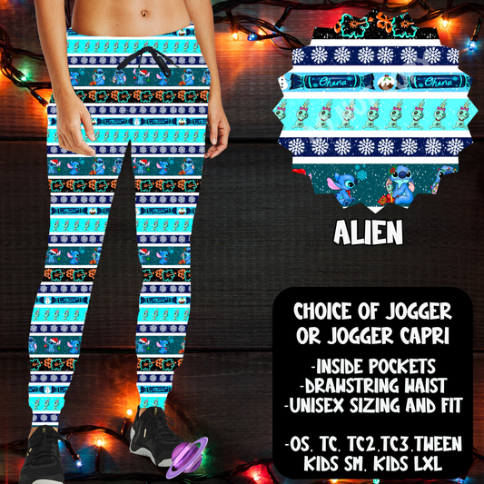 ALIEN - JOGGER/CAPRI XMAS SWEATER RUN CLOSING 10/30