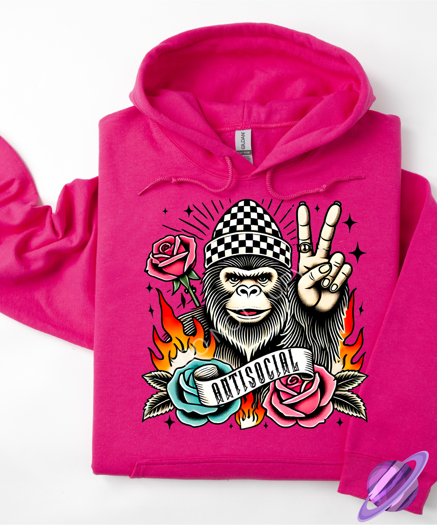 ANTISOCIAL GORILLA HOODIE