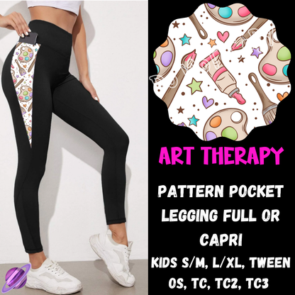 ART THERAPY LEGGING/CAPRI-ZIP UP HOODIE OUTFIT RUN PREORDER CLOSES 1/26