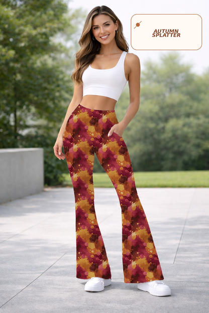 AUTUMN SPLATTER-YOGA FLARE PREORDER- CLOSING 9/14