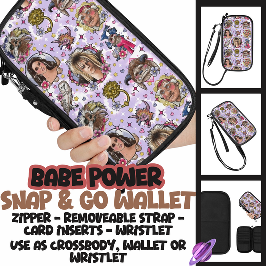 BABE POWER - SNAP & GO WALLETS PREORDER CLOSING 12/18