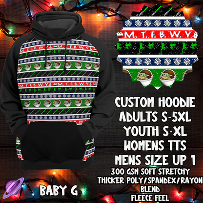 BABY G-HOODIE-XMAS SWEATER PREORDER-9/27