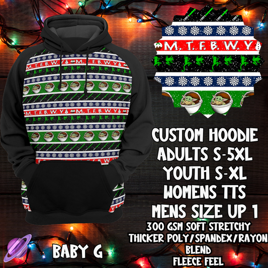 BABY G-HOODIE-XMAS SWEATER PREORDER-9/27