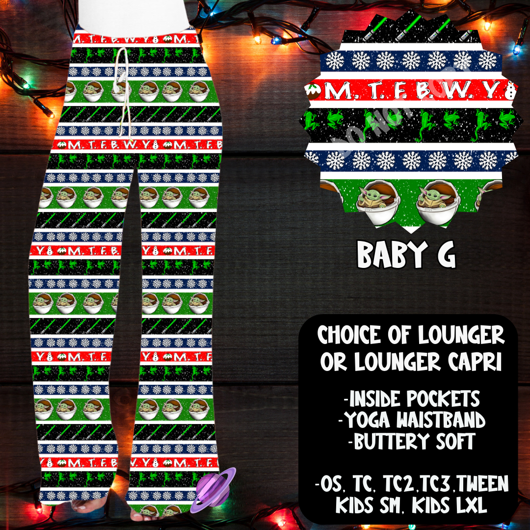 BABY G - LOUNGER XMAS SWEATER RUN CLOSING 10/30