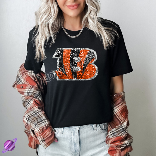 BENG SEQUIN FB UNISEX TEE ADULTS/KIDS