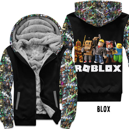 JACKET RUN 14-BLOX-FLEECE OR COTTON LINER-PREORDER CLOSING 12/16