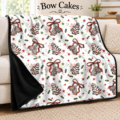 Bow Cakes-Soft Throw Blanket 14 Run-Due 9/28
