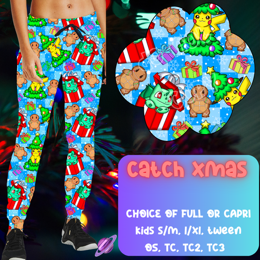 CATCH XMAS - CHRISTMAS RUN - JOGGER/CAPRI PREORDER CLOSING 9/29