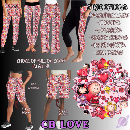 CB LOVE-BATCH 120 PREORDER-6 STYLES OF BOTTOMS-PREORDER CLOSING 12/18