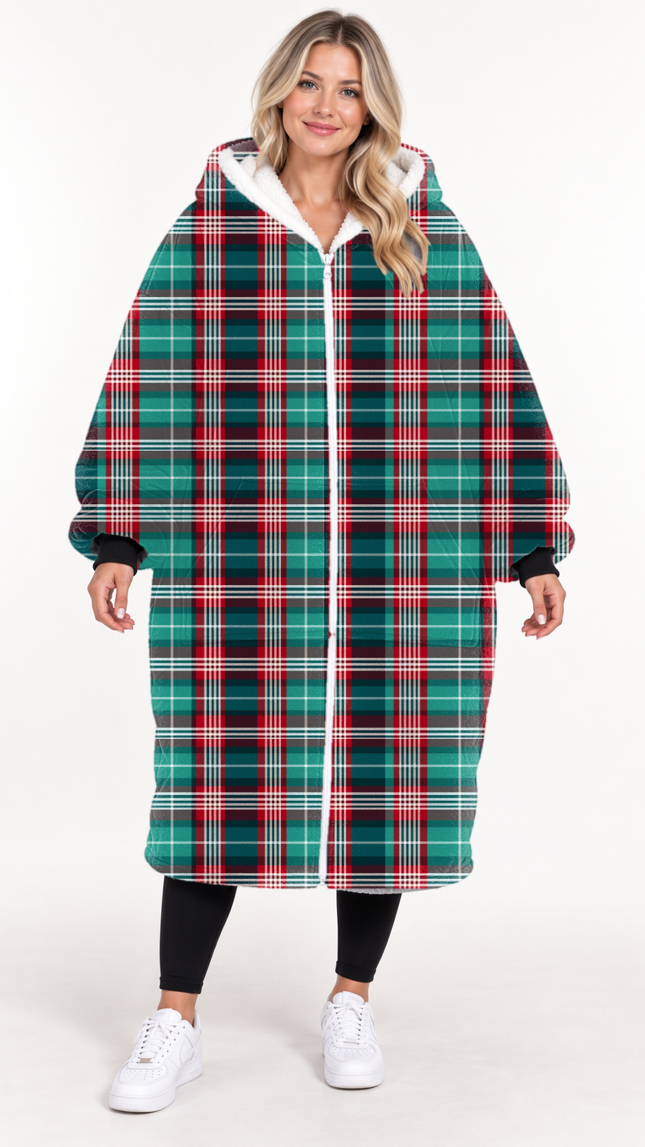 CHRISTMAS PLAID-HOODIE BLANKET PREORDER-CLOSING 9/20