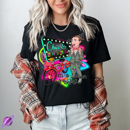 CHUCK RAINBOW - LF COLLAB -UNISEX TEE ADULTS/KIDS